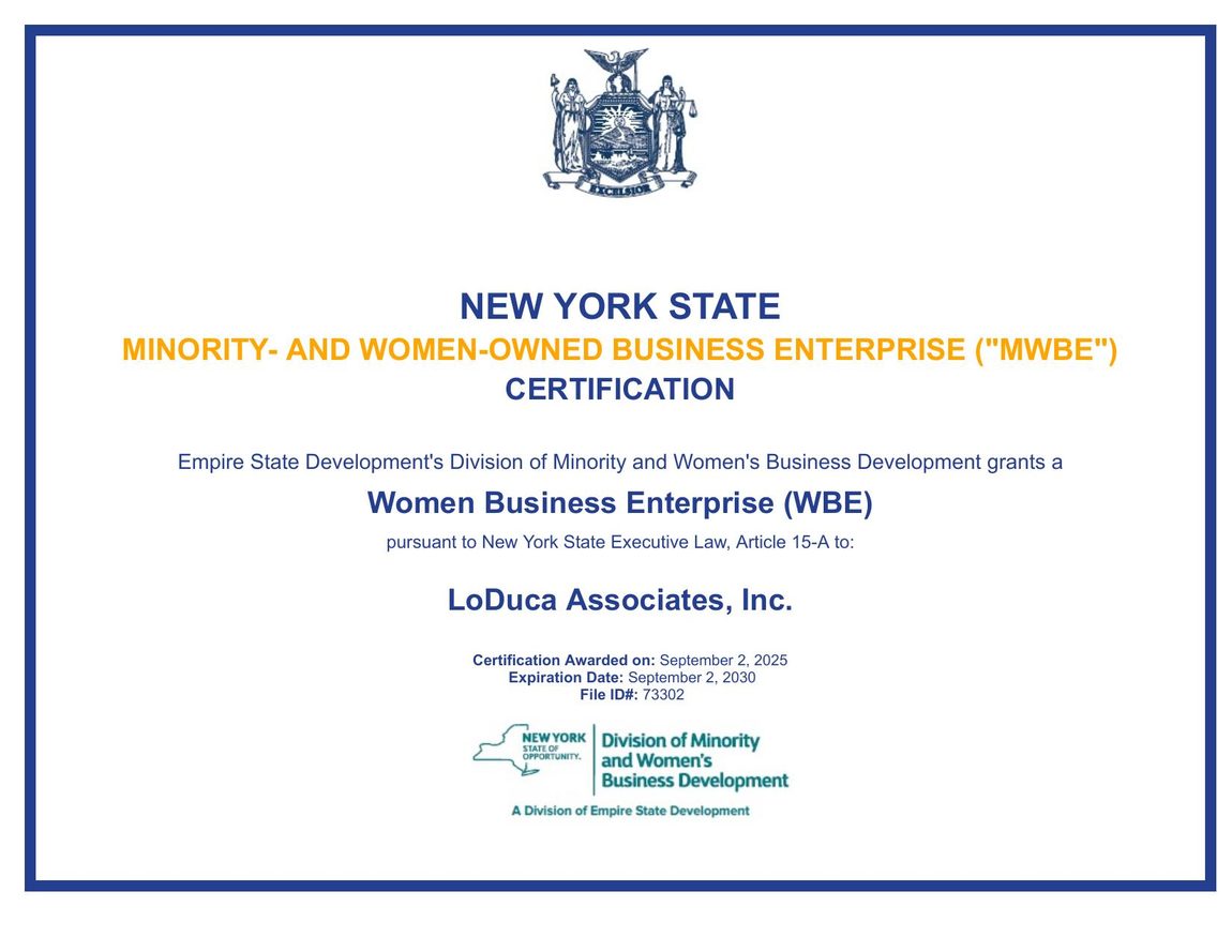 New York State MWBE certification