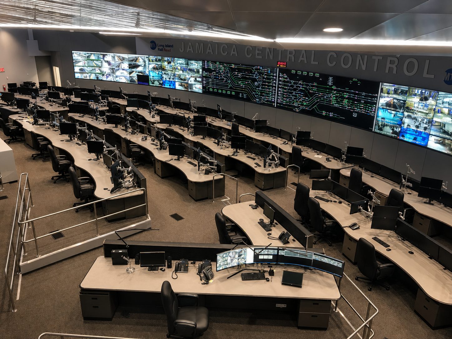 LIRR Jamaica Central Control, built by LoDuca Associates