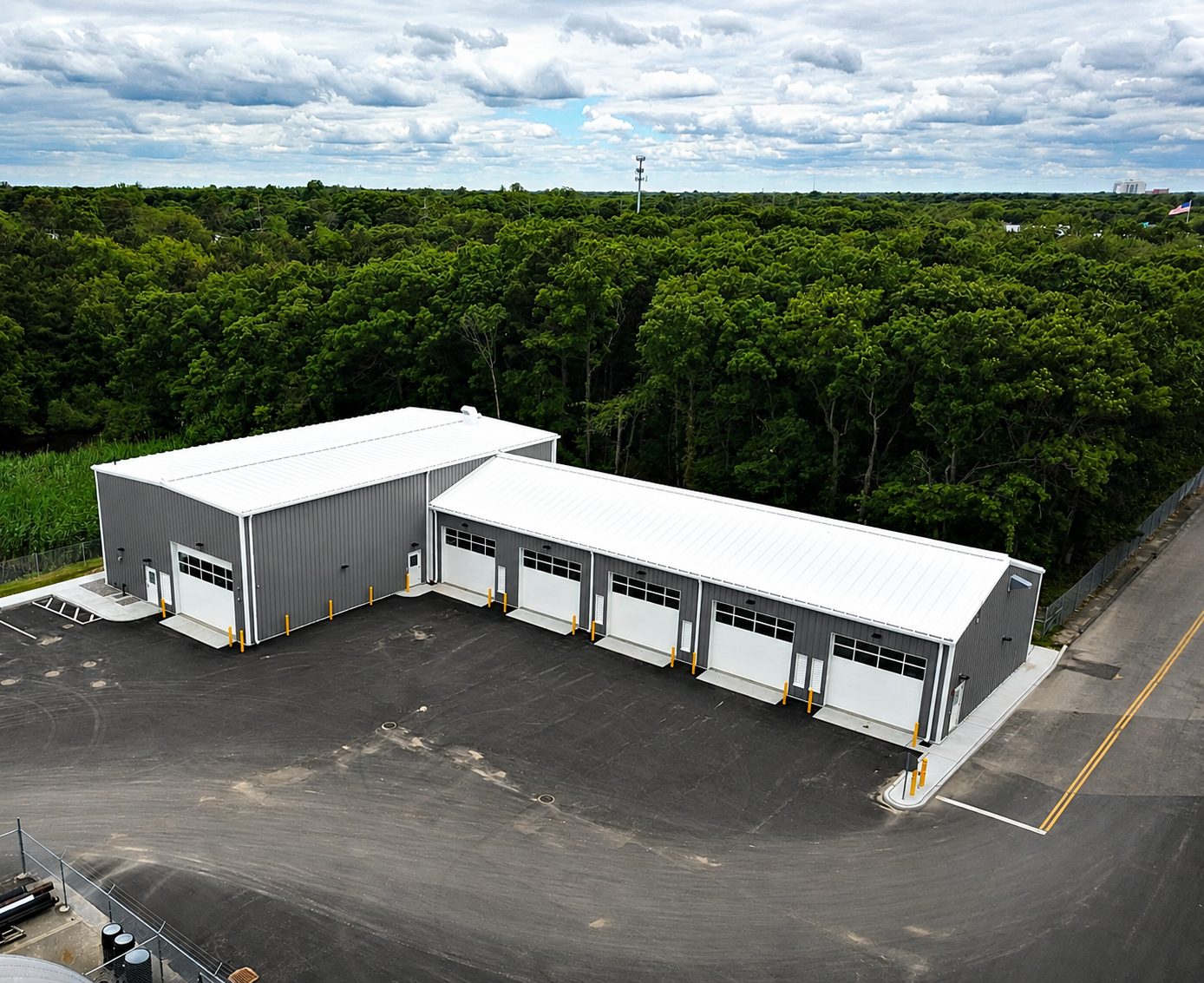Pre-engineered metal building erected by LoDuca Associates